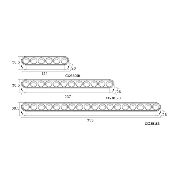 Magnetic Linear Track Light