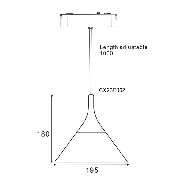Hanging Magnetic Track Light