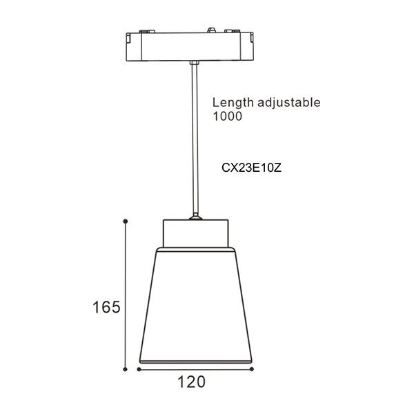 Hanging Magnetic Track Light