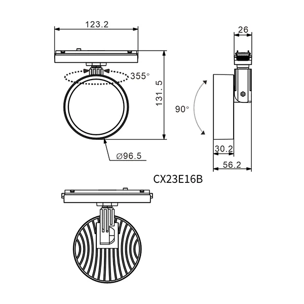 Magnetic LED Track Lighting
