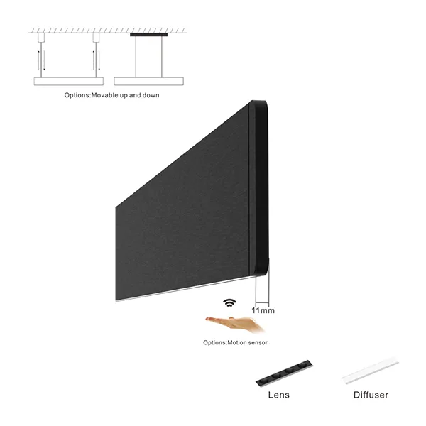 Suspended Linear LED Lighting