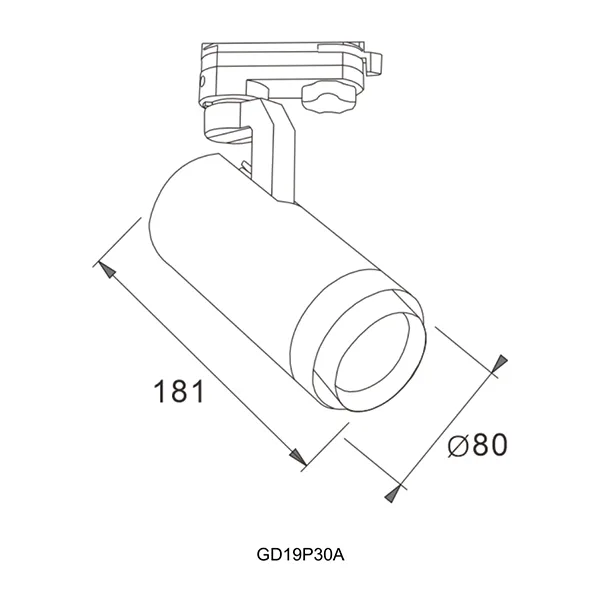 Zoomable Track Light