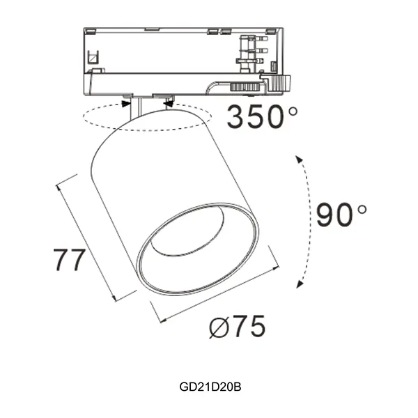 1 / 3 Circuit Track Lighting