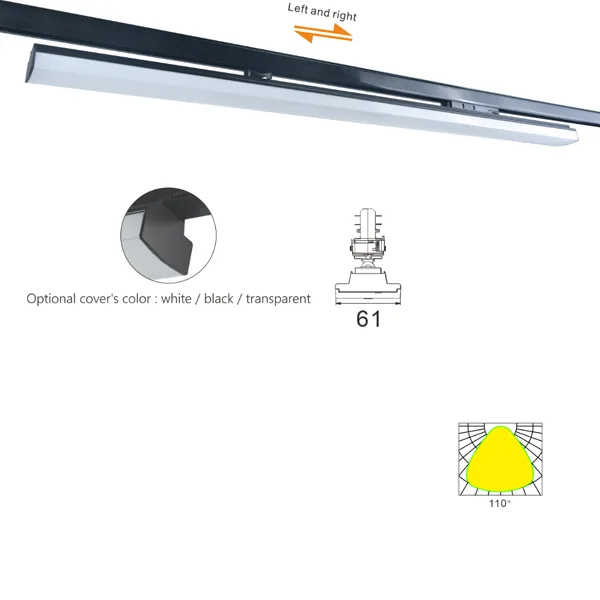 LED Track Panel Light