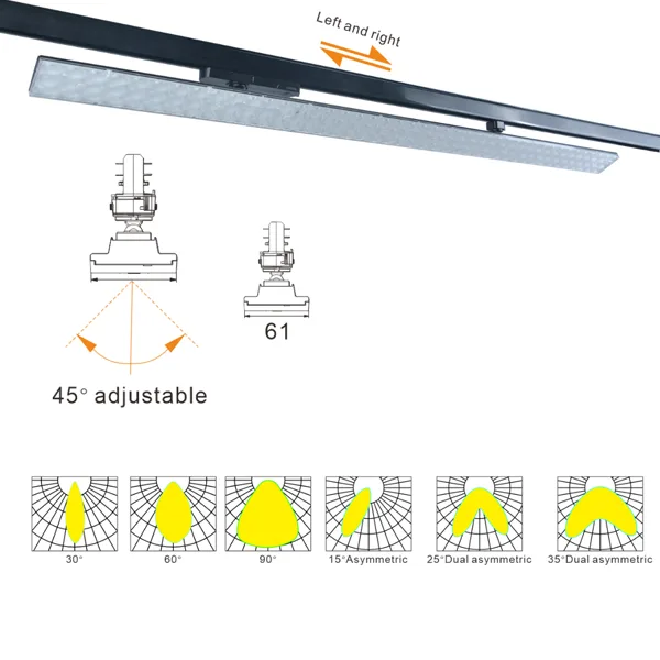 LED Track Panel Light