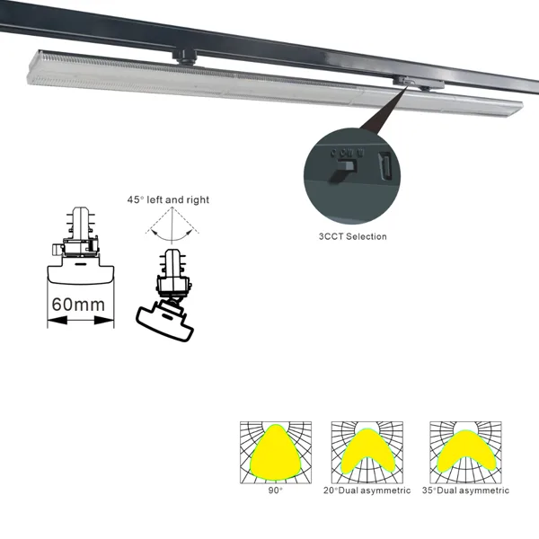 LED Track Panel Light