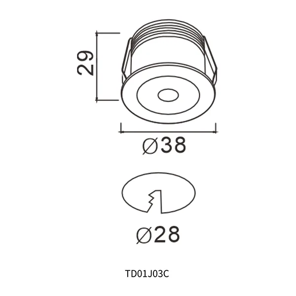 Indoor Recessed Downlight