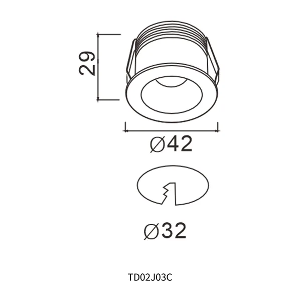 Indoor Recessed Downlight