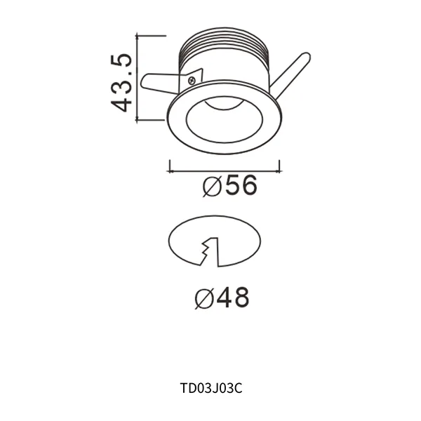 Indoor Recessed Downlight