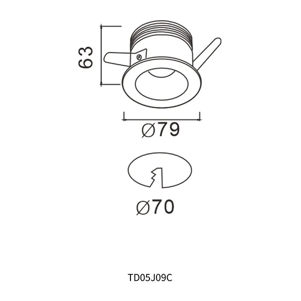 Indoor Recessed Downlight
