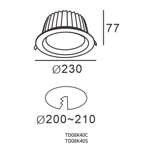Recessed LED Can Light