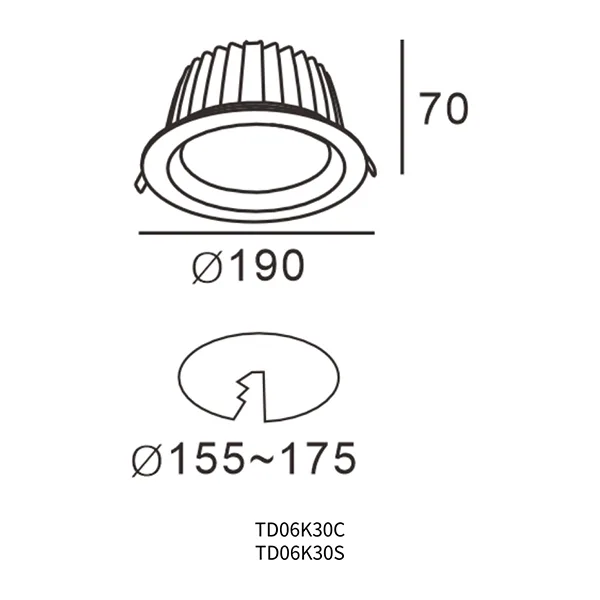 SMD LED Downlight