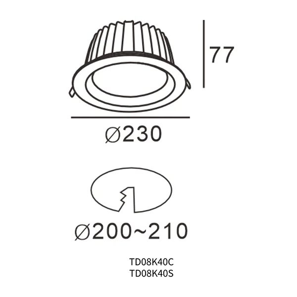 SMD LED Downlight