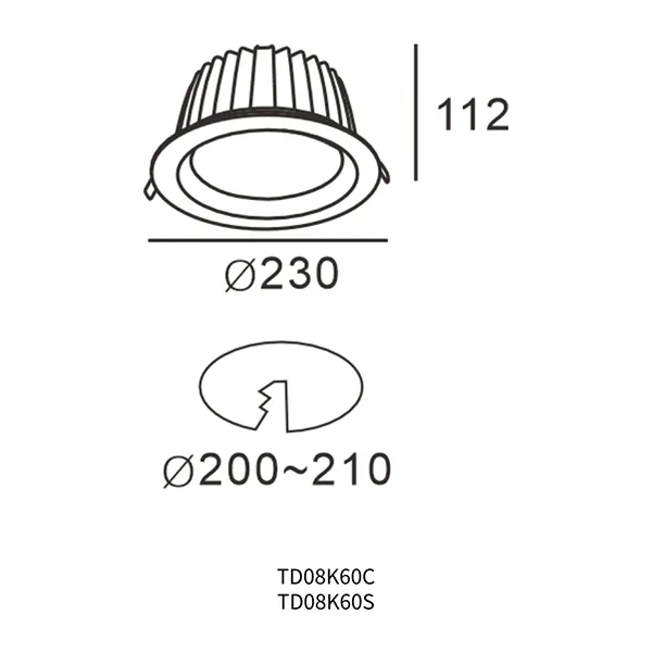 SMD LED Downlight